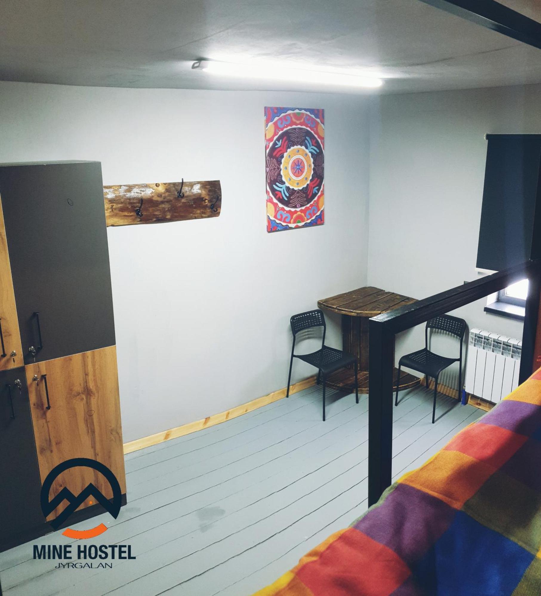 Mine Hostel Dzhergalan Jyrgalan Kültér fotó